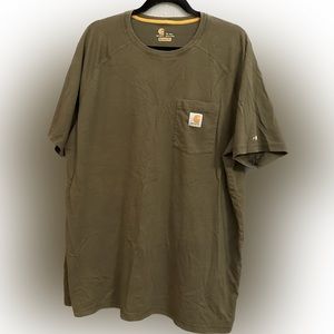 Carhartt force relaxed fit mid-weight short sleeve pocket t-shirt